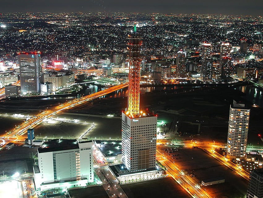 картинки на телефон - Міські ландшафти .ua, City Landscape Japan HD wallpaper