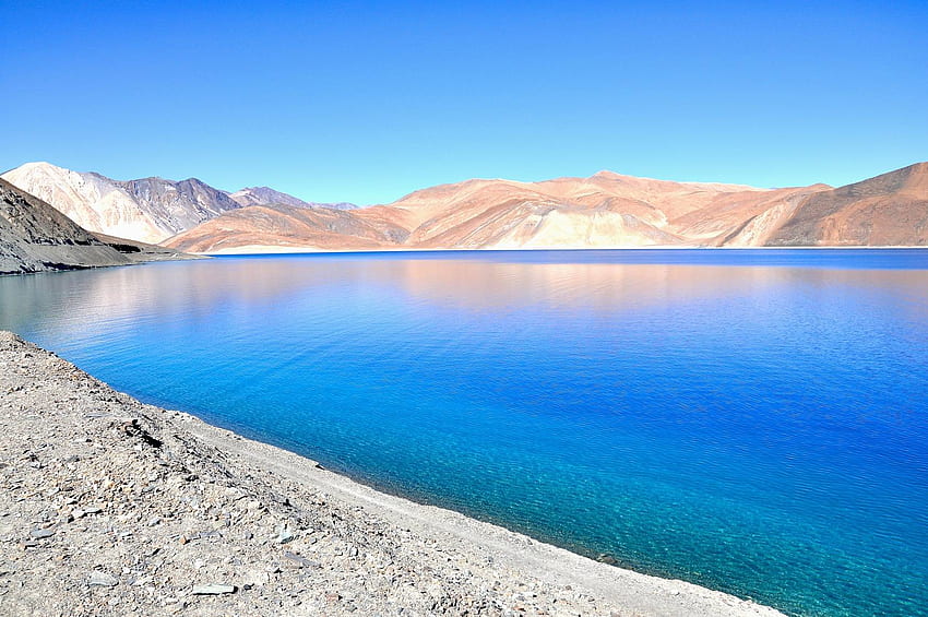 Leh Ladakh - долината Nubra Pangong Lake, Pangong Tso HD тапет