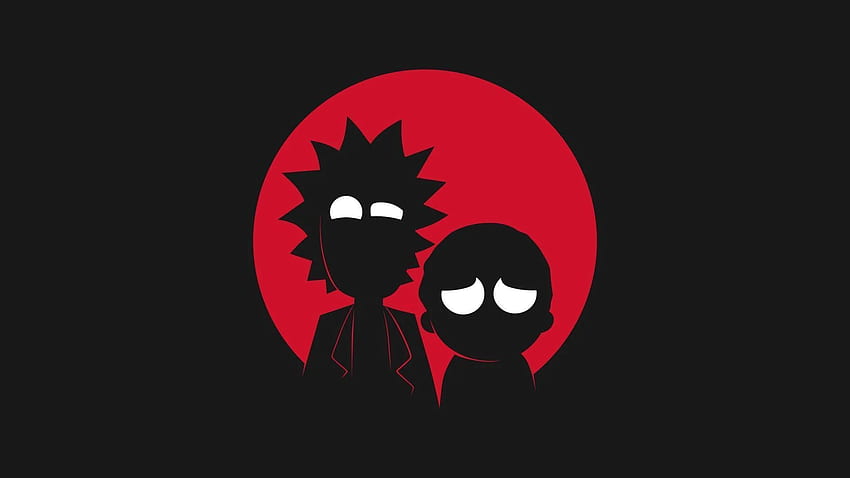 Rick And Morty, Rick And Morty Black HD wallpaper