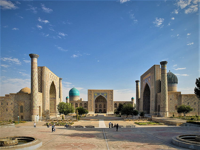 RegistanSquare, Samarkand HD wallpaper