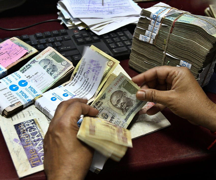 インドルピー。 お金、ルピー、インド、インドの通貨 高画質の壁紙