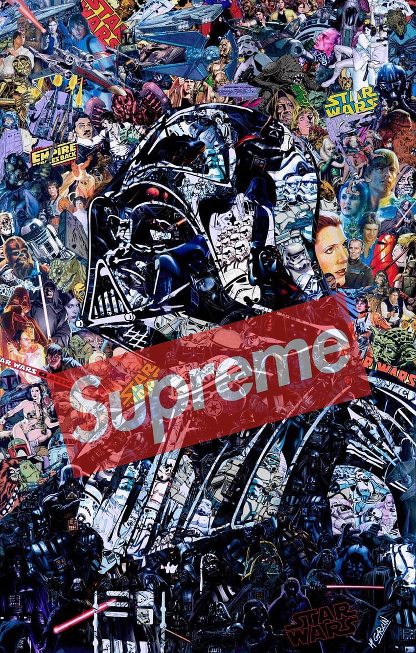 black background, supreme, dope, back to back, stickers, graphic design,  1080P Phone HD Wallpaper