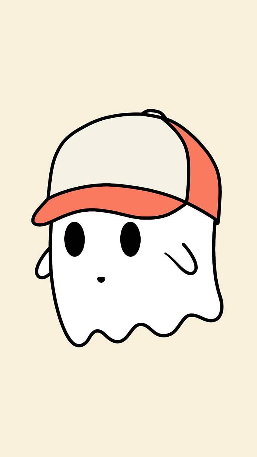 Baseball Ghost , Ghost Cartoon iPhone HD phone wallpaper