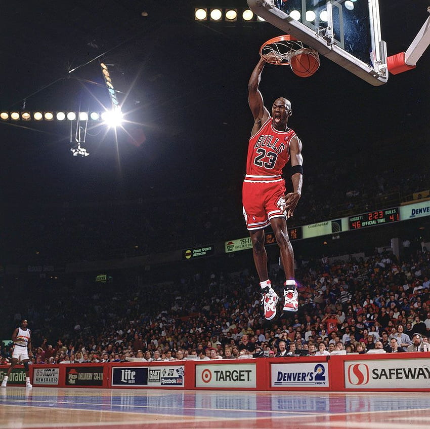 Michael Jordan, Michael Jordan Slam Dunk Fond d'écran HD