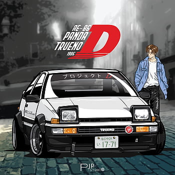 INITIAL D BY AE-86 by Chercwp_Vision on Dribbble