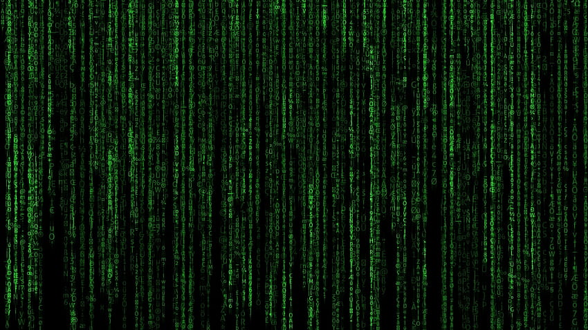Matrix, Programm, Fallen, Datendarstellung, Green Code, Technologie, 2560X1440 Matrix HD-Hintergrundbild