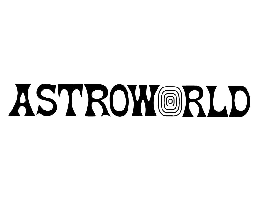Logo Astroworld papel de parede HD