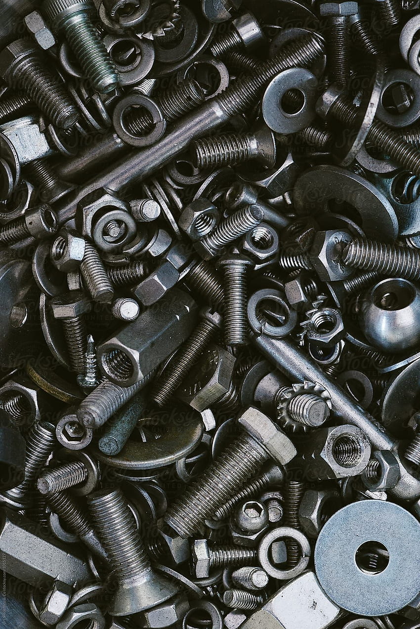 Screws, Nuts And Bolts by Urs Siedentop & Co - Tool, Screw. Cool for phones, Mechanics aesthetic, Nuts and bolts, Mechanical Tools HD phone wallpaper