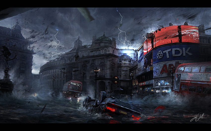 Apocalypse Fantasy, End of the World HD wallpaper
