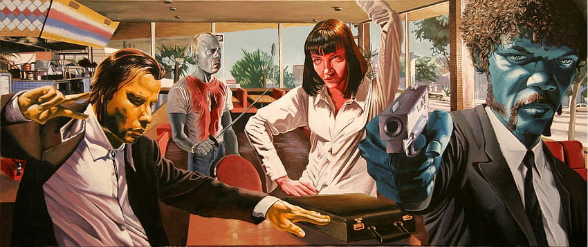Pulp Fiction Pulp Fiction and background HD wallpaper