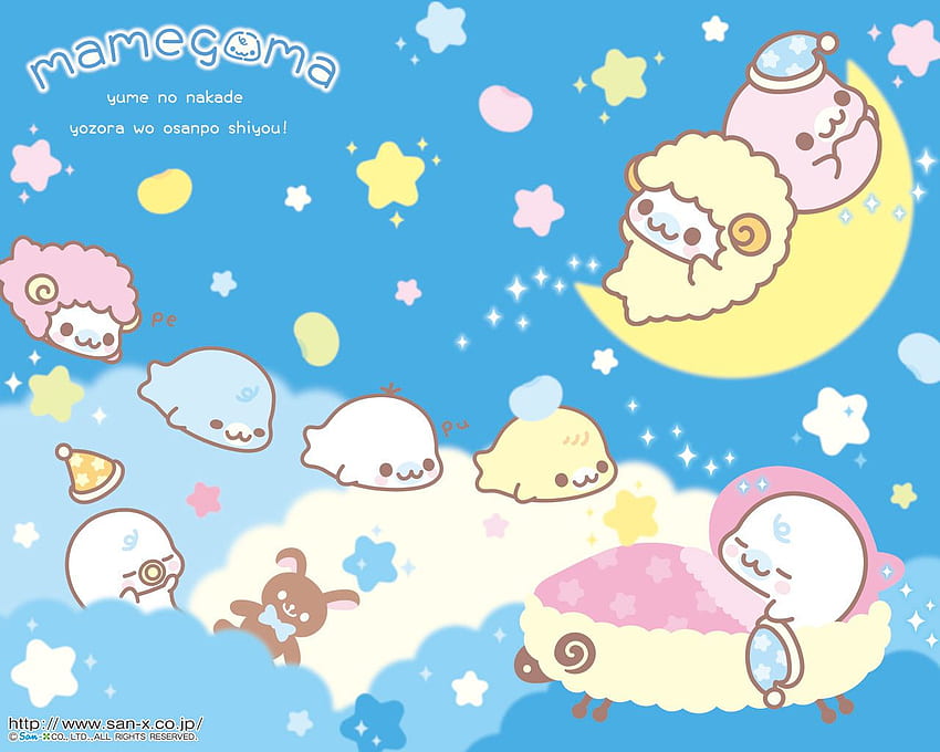 A I Found From The San X Website. Feel To Use, Kawaii Mamegoma HD wallpaper