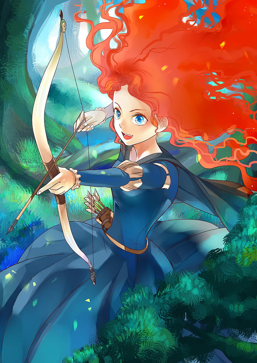 Princess Mérida - Brave (Disney) - Mobile Anime Board, Princess Merida HD phone wallpaper