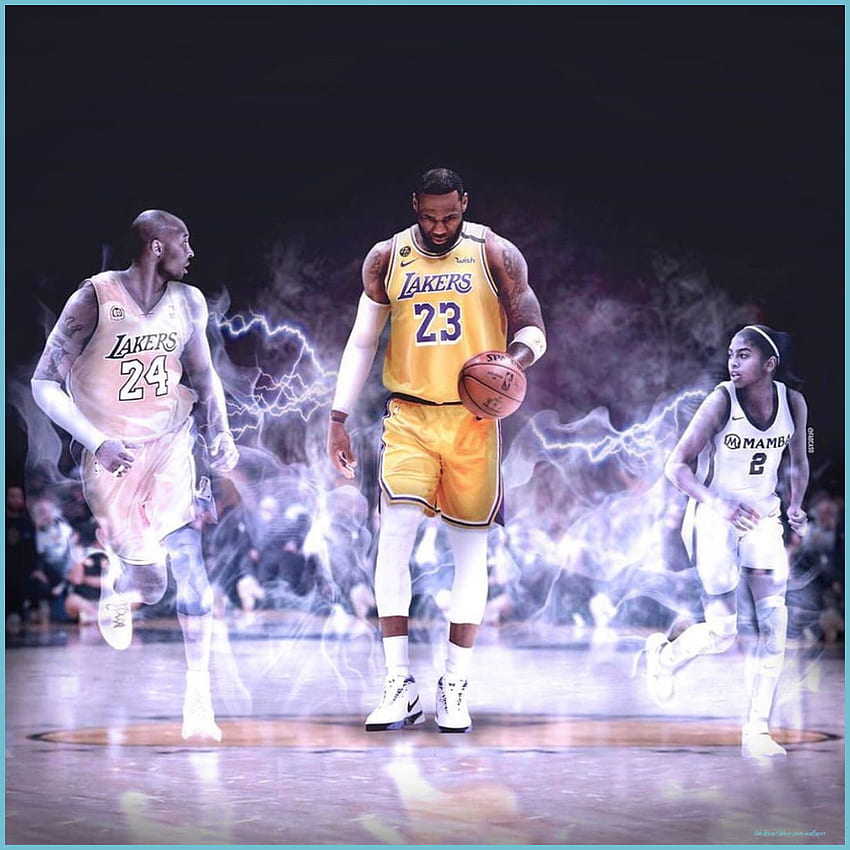 Kobe Bryant Lebron James i Michael Jordan - - Kobe Bryant Lebron James Tapeta na telefon HD