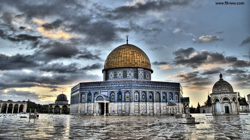 Moschea Al-Aqsa. Imam, Tempat, Al-Aqsa Sfondo HD
