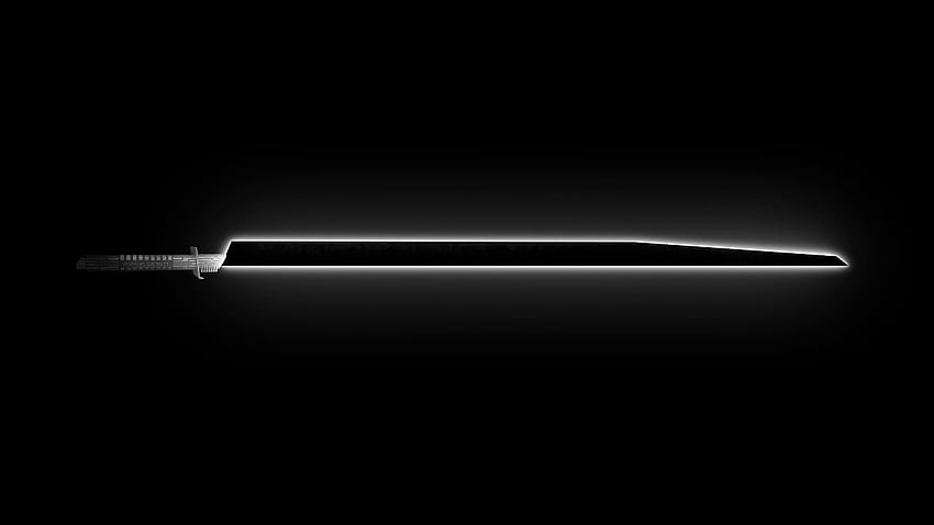 Darksaber Ignition wideo na żywo, biały miecz świetlny Tapeta HD