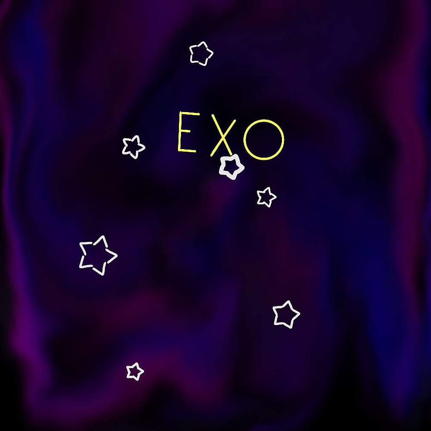 Hintergrund Exo, EXO-Galaxie HD-Handy-Hintergrundbild