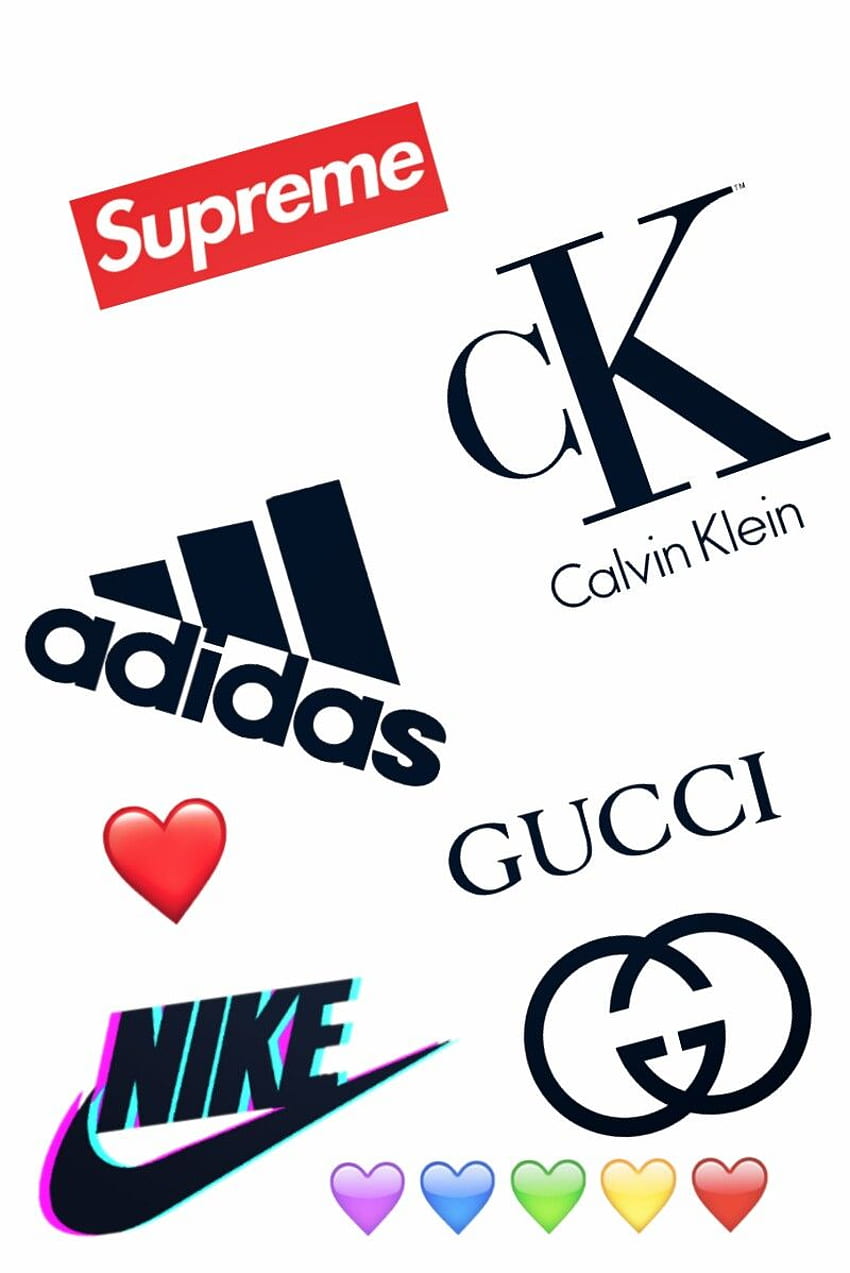 Nike Adidas Supremo Gucci fondo de pantalla del teléfono