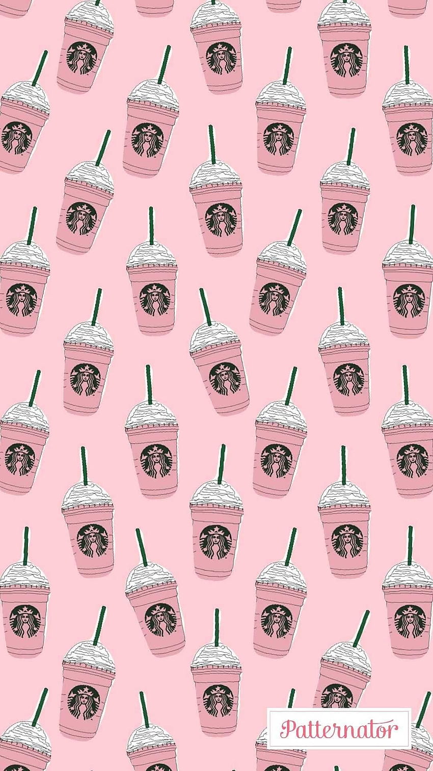 Starbucks pink white HD phone wallpaper  Peakpx