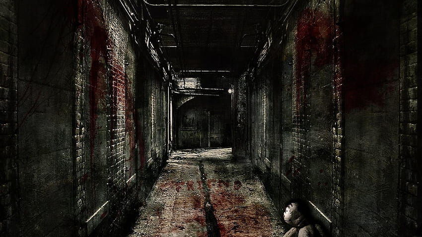 Horror Creepy Hallway Background. Creepy background, Scary background, Scary HD wallpaper