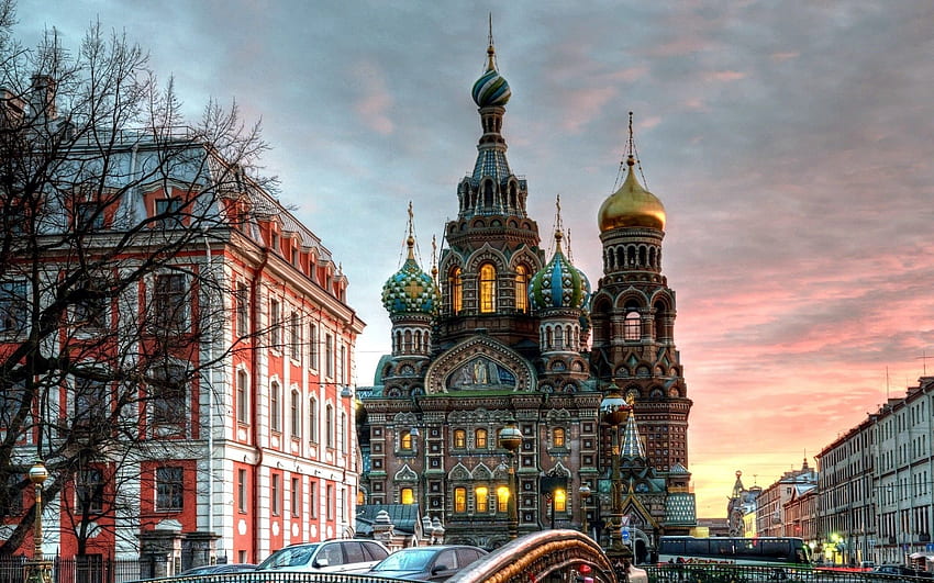 도시, r, 거리, St. Petersburg, Saint Petersburg, 볼거리, Peterhof HD 월페이퍼