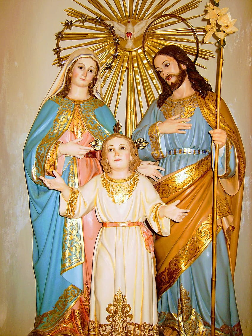 The holy family , , , . Flare, Christian Family HD phone wallpaper