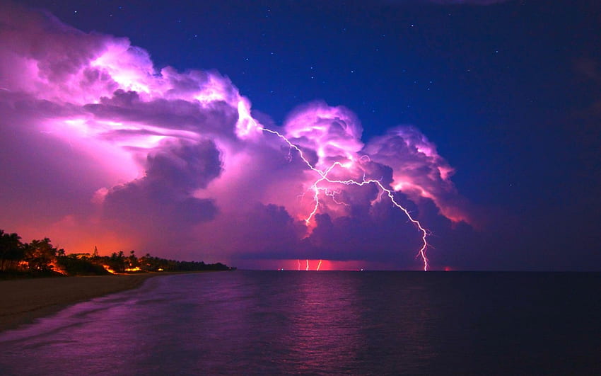Sturm, Meer, Himmel, Wolke HD-Hintergrundbild