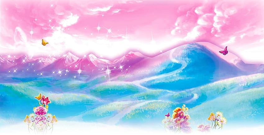 Fairy Land Barbie: Mariposa y la princesa de las hadas fondo de pantalla