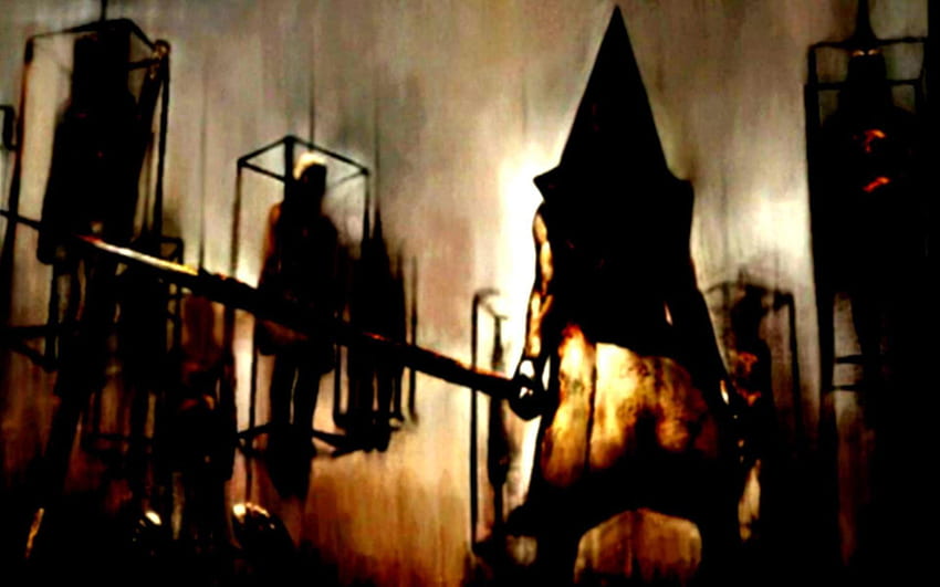 Silent Hill Pyramid Head HD wallpaper