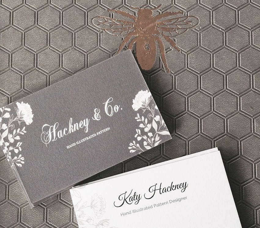 Hackney & Co Business Cards Surface Pattern & Fabric, Label Designer HD wallpaper