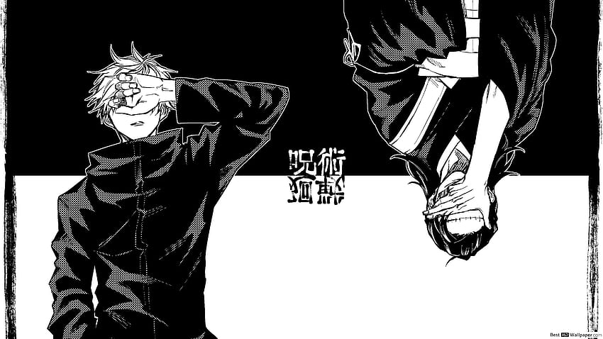 Jujutsu Kaisen - Satoru Gojo & Getou Suguru HD-Hintergrundbild