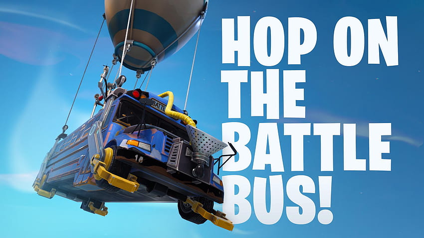 Autobús de batalla de Fortnite fondo de pantalla