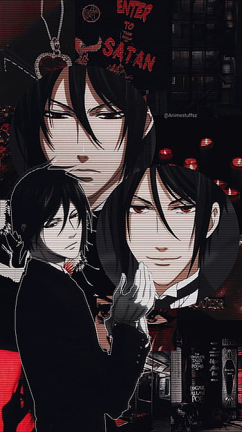 Wallpaper fire, flame, the demon, Kuroshitsuji, Sebastian Michaelis, Dark  Butler images for desktop, section сёнэн - download