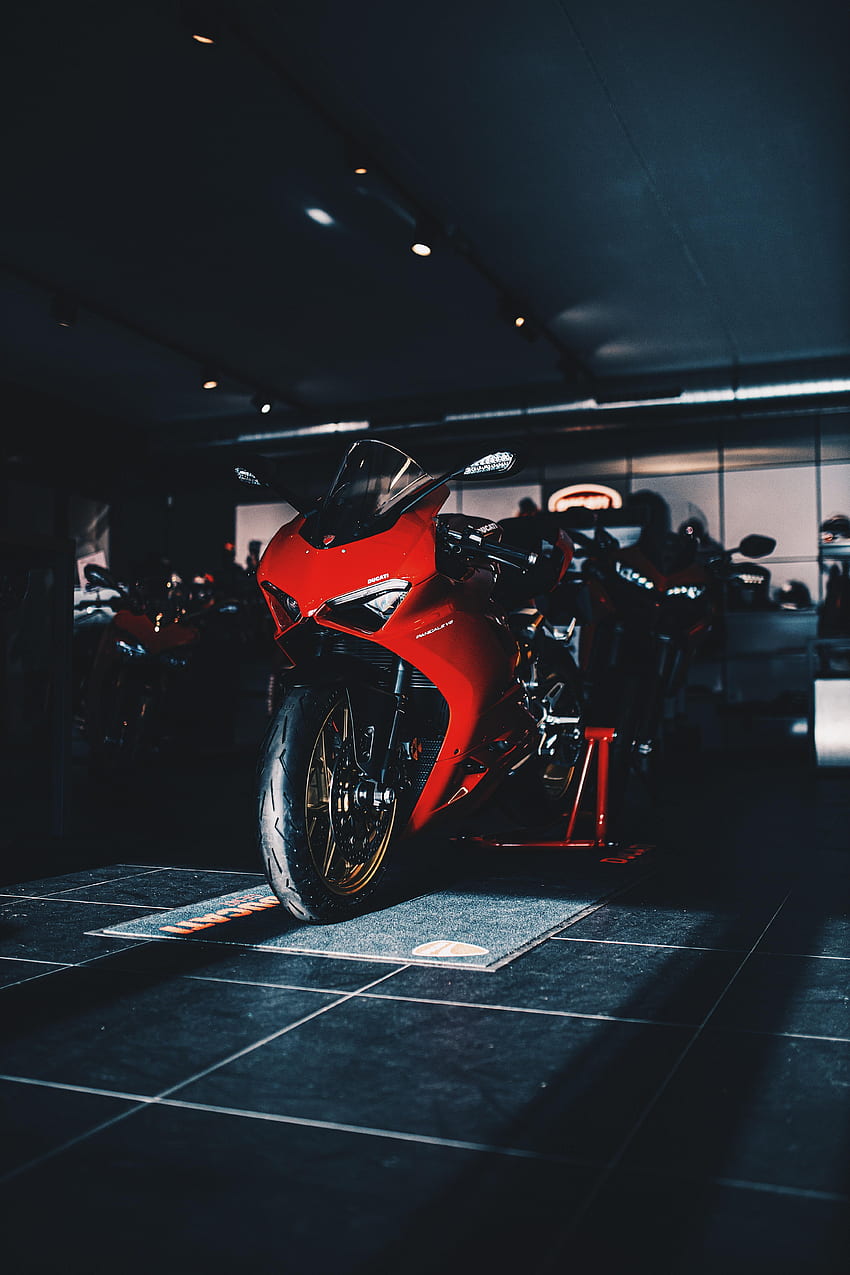 Motorräder, Ducati, Motorrad, Fahrrad, Scheinwerfer, Ducati Panigale V2 HD-Handy-Hintergrundbild