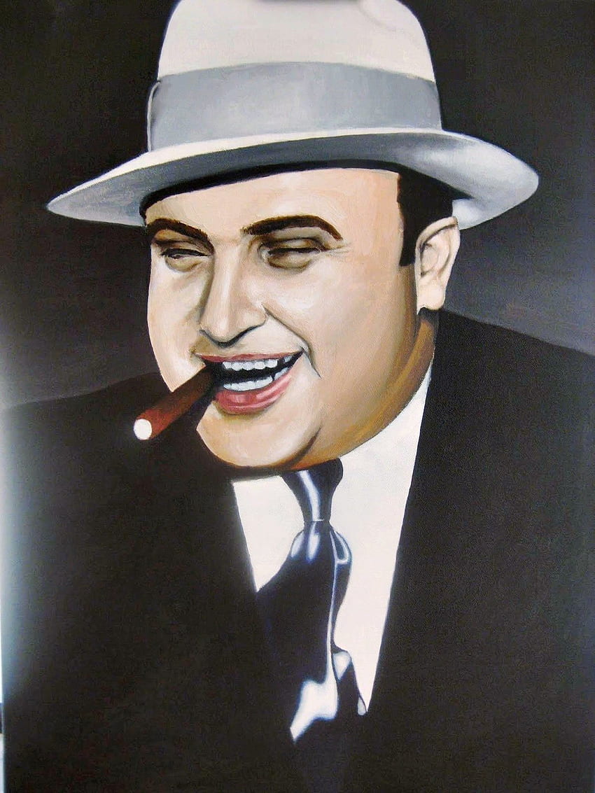 Al Capone . Floral HD phone wallpaper