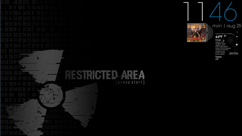Restricted . Tech Restricted, Restricted Area HD wallpaper