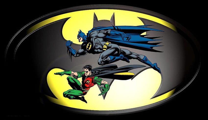 batman and robin comic wallpaper