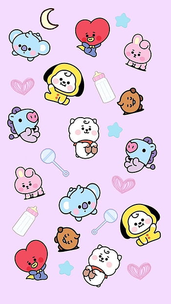 BT21 PC Wallpapers on WallpaperDog