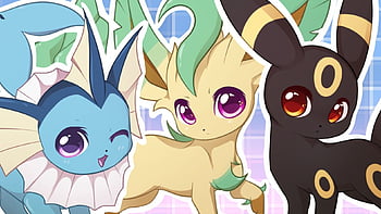 Espeon Chibi The Psychic Eevee Evolution Pokemon by Luchoxfive on DeviantArt