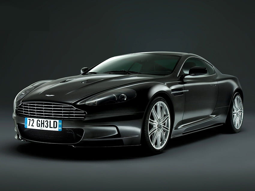 Aston Martin Dbs Quantum Of Solace — nowoczesny samochód Jamesa Bonda — i tło Tapeta HD