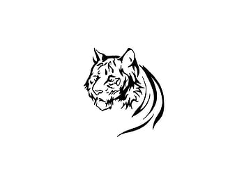 Tiger head tattoo HD wallpapers | Pxfuel