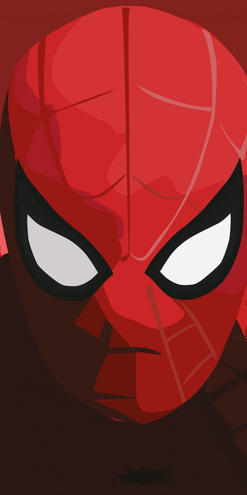 Spider Man, Minimal, Close Up, Art, . Spiderman, Superhero , Spiderman Art, Spiderman Face HD phone wallpaper