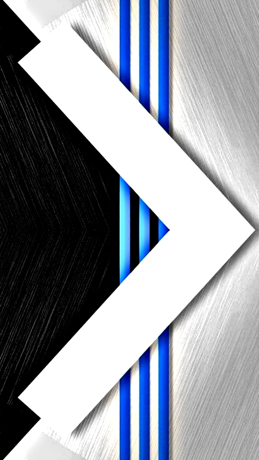 silver arrow black new, digital, tech, blue, material, design, geometric, pattern, gamer, abstract, lines HD phone wallpaper