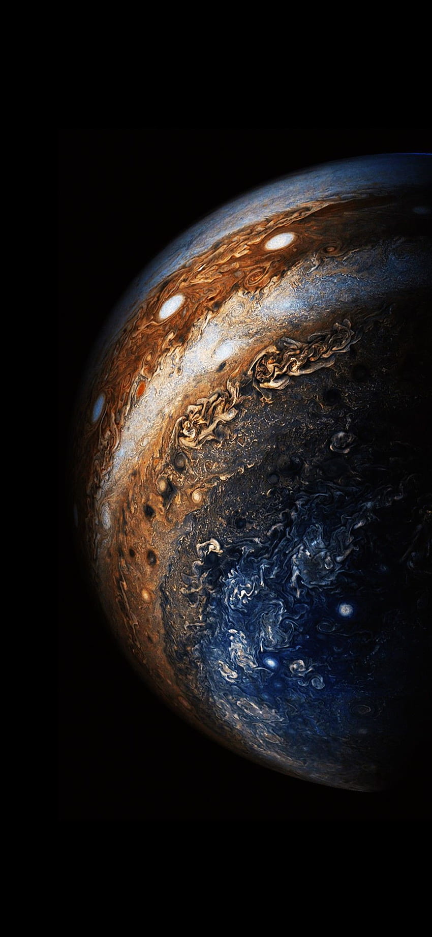 Планета Юпитер HD тапет за телефон