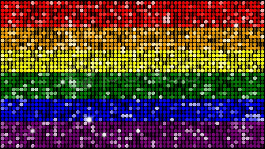 Gay Pride Computer Screen - Sparkle Pride Flag - - HD wallpaper
