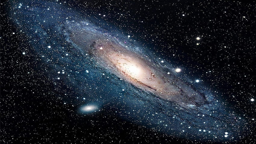 Galaxia de Andrómeda, Galaxia del Remolino fondo de pantalla
