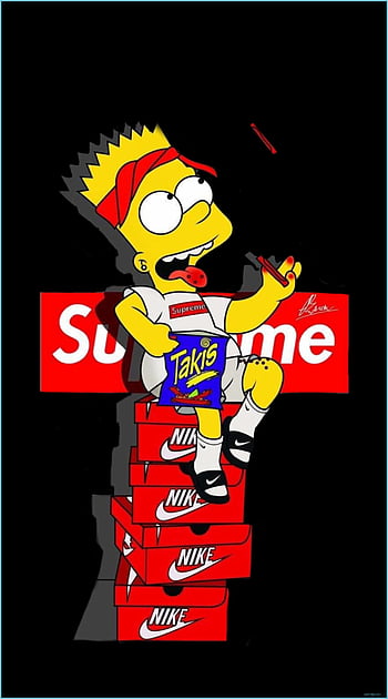 Pin on Bart simpson art