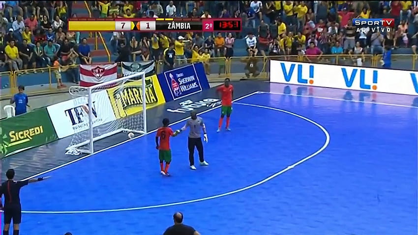 Falcao Amazing Goal in Futsal - Brazil vs Zambia (2015) - Vidéo Dailymotion HD wallpaper