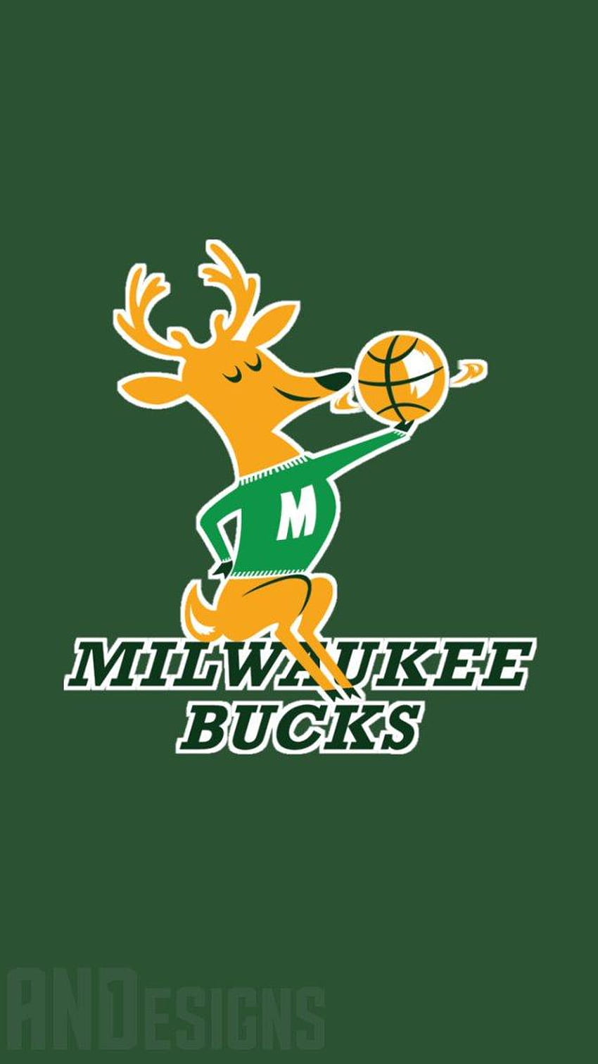 Logo Milwaukee Bucks pour iPhone Fond d'écran de téléphone HD