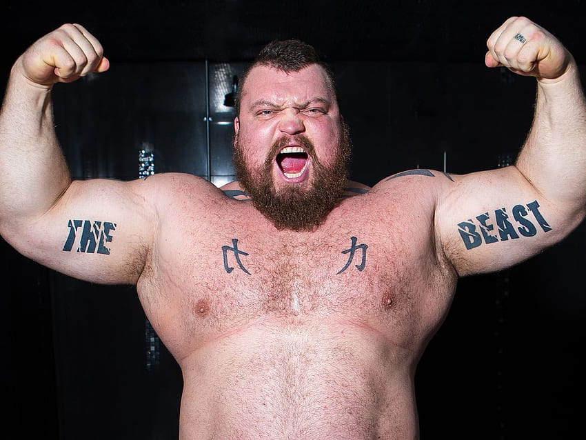 A popped out eyeball, busted ligaments and force feeding 12,000 calories from 3am: Challenges of being the World's Strongest Man, Eddie Hall HD wallpaper