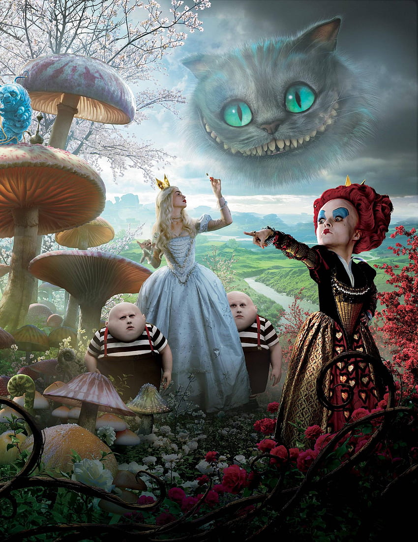 Alice In Wonderland IPhone, Disney Alice HD phone wallpaper